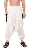 Whitewhale Men Women Cotton Summer Loose Baggy Hippie Boho Gypsy Harem Pants