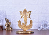 White Whale Antique Statue of  Lord Ganesh for Home Decoration for Gift and showpiece