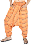 Whitewhale Men's & Womens's Cotton Summer Baggy Boho Aladdin Hippie Yoga Harem Pants