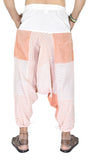 Whitewhale Men Women Cotton Summer Loose Baggy Hippie Boho Gypsy Harem Pants