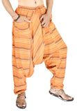 Whitewhale Men's & Womens's Cotton Summer Baggy Boho Aladdin Hippie Yoga Harem Pants