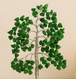 White Whale stone Tree Reiki Healing Crystal Gems Spiritual Feng Shui Vastu Table Decor