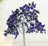 White Whale stone Tree Reiki Healing Crystal Gems Spiritual Feng Shui Vastu Table Decor