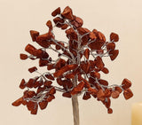 White Whale stone Tree Reiki Healing Crystal Gems Spiritual Feng Shui Vastu Table Decor