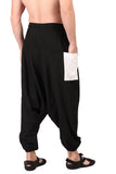 Whitewhale Men Women Cotton Summer Loose Baggy Hippie Boho Gypsy Harem Pants