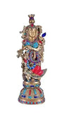 White Whale Radha Statue, Indian Lady Figure, Shyama, Kishori. Hindu Goddess of Love, Compassion & Devotion