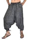 Whitewhale Men's & Womens's Cotton Summer Baggy Boho Aladdin Hippie Yoga Harem Pants