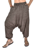Whitewhale Men's & Womens's Cotton Summer Baggy Boho Aladdin Hippie Yoga Harem Pants