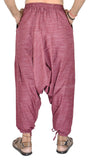 Whitewhale Men's & Womens's Cotton Summer Baggy Boho Aladdin Hippie Yoga Harem Pants