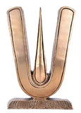 White Whale Brass Tirupati Balaji Tilak Wall Hanging Sculpture Office for Home Decoration Showpiece