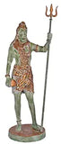 Whitewhale Brass Lord Shiva Shankar Idol Bhole Nath Bhagwan Murti Office Home Decor Showpiece Statue