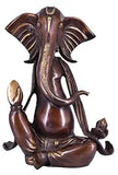 White Whale Lord Ganesh Idols Handmade Hindu God Ganesha Statue Blessing Ganpati Sculpture Home Decor