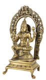 White Whale Brass Lakshmi Idol Hindu Goddess Laxmi Idol|Laxmi Statue|Laxmi Brass Idol|Laxmi Lakshmi Murti Home Office Showpiece Decor