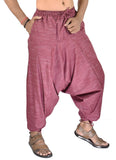 Whitewhale Men's & Womens's Cotton Summer Baggy Boho Aladdin Hippie Yoga Harem Pants