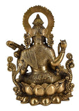 Whitewhale Maa Saraswati Brass Statue Religious Goddess Sculpture Idol