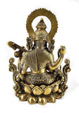 Whitewhale Maa Saraswati Brass Statue Religious Goddess Sculpture Idol