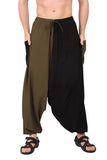 Whitewhale Men Women Rayon Summer Loose Baggy Hippie Boho Gypsy Harem Pants
