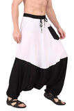 Whitewhale Men Women Rayon Summer Loose Baggy Hippie Boho Gypsy Harem Pants