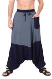 Whitewhale Men Women Rayon Summer Loose Baggy Hippie Boho Gypsy Harem Pants