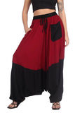 Whitewhale Men Women Rayon Summer Loose Baggy Hippie Boho Gypsy Harem Pants