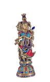 White Whale Radha Statue, Indian Lady Figure, Shyama, Kishori. Hindu Goddess of Love, Compassion & Devotion