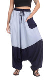 Whitewhale Men Women Rayon Summer Loose Baggy Hippie Boho Gypsy Harem Pants