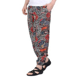Whitewhale Men's Cotton Solid Harem Pants Yoga Trousers Hippie Pant