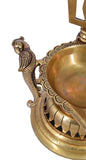 White Whale Balaji Brass Material Diya For Puja, Aarti, Temple, Gifts.
