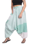 Whitewhale Mens & Women Cotton Aladdin Loose Baggy Boho Hippie Harem Pants