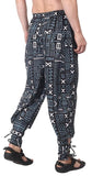 Whitewhale Mens Women Cotton Solid Aladdin Loose Baggy Boho Hippie Harem Pant