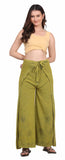 Whitewhale Womens Split Wide Leg Long Embroidered Rayon Wrap Palazzo Pant