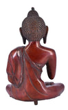 White Whale Brass Buddha Statue Murti for Home Decor Entrance Office Table Living Room Meditation Luck Gift Feng Shui Home Décor