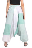 Whitewhale Mens & Women Cotton Aladdin Loose Baggy Boho Hippie Harem Pants