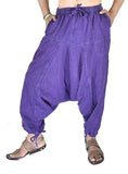 Whitewhale Mens Cotton Stripe Harem Pants Pockets Yoga Trousers Hippie
ple T-Shirt