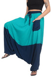 Whitewhale Men Women Rayon Summer Loose Baggy Hippie Boho Gypsy Harem Pants