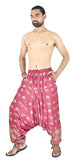 Whitewhale Mens Women Rayon Printed Harem Pants Pockets Yoga Trousers Hippie