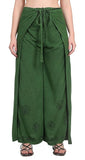 Whitewhale Womens Split Wide Leg Long Embroidered Rayon Wrap Palazzo Pant