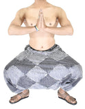 Whitewhale Mens Cotton Stripe Harem Pants Pockets Yoga Trousers Hippie
ple T-Shirt