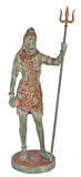 Whitewhale Brass Lord Shiva Shankar Idol Bhole Nath Bhagwan Murti Office Home Decor Showpiece Statue