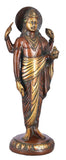 White Whale Brass Lord Vishnu Standing On Kamal Bhagwan Lord Vishnu Idol Statue Murti Home Decor