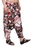 Whitewhale Men's & Women Cotton Printed Harem Pants Yoga Trousers Hippie