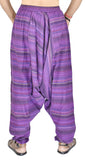 Whitewhale Men's & Womens's Cotton Summer Baggy Boho Aladdin Hippie Yoga Harem Pants