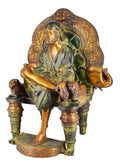 White Whale Brass Antique Lord Shirdi Sai Baba Bhagwan Lord Shirdi Sai Baba Idol Statue Murti Home Decor Statue for Home Office Decor DecorMeditation Luck Gift Feng Shui