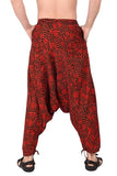 Whitewhale Mens Women Cotton Printed Yoga Loose Baggy Boho Hippie Harem Pants