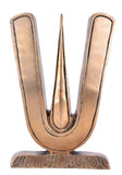 White Whale Brass Tirupati Balaji Tilak Wall Hanging Sculpture Office for Home Decoration Showpiece