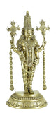 White Whale Brass venkateswara balaji statue ,fine carving,home and living,tirupati balaji,home decor
