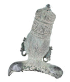 White Whale Brass Goddess Parvati Idol Figurine Home Decorative Showpiece