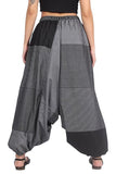 Whitewhale Mens & Women Cotton Aladdin Loose Baggy Boho Hippie Harem Pants