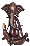 White Whale Lord Ganesh Idols Handmade Hindu God Ganesha Statue Blessing Ganpati Sculpture Home Decor