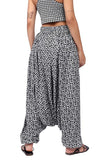 Whitewhale Mens Women Rayon Tiger Print Aladdin Loose Baggy Boho Hippie Harem Pants